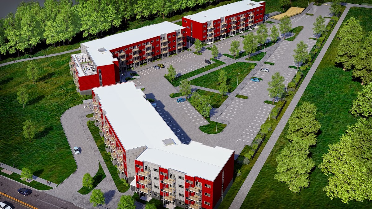 The Residences at River View apartments in Des Moines, IA