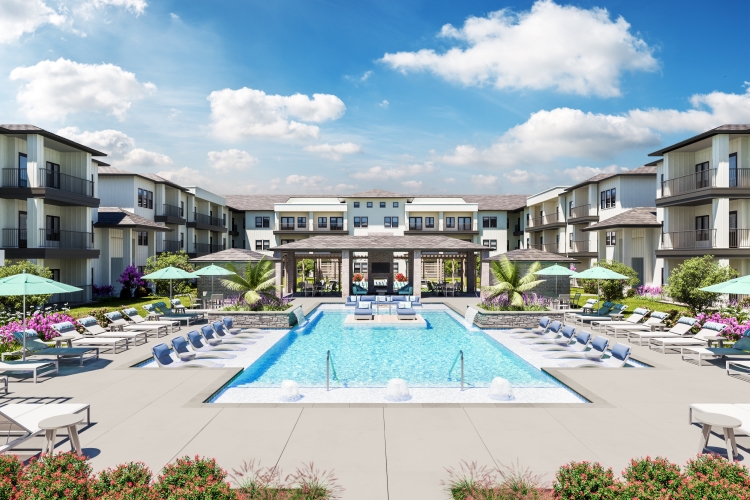 The Strake at Grand Central apartments in Conroe, TX