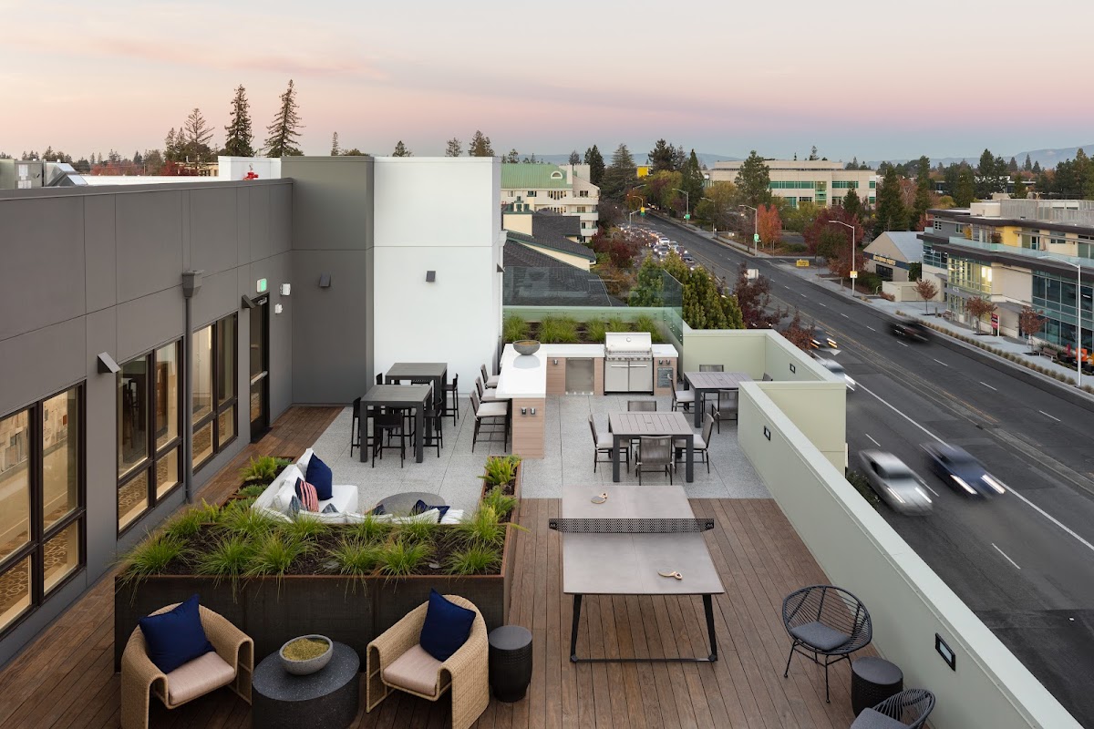 The Palomino apartments in Mountain View, CA