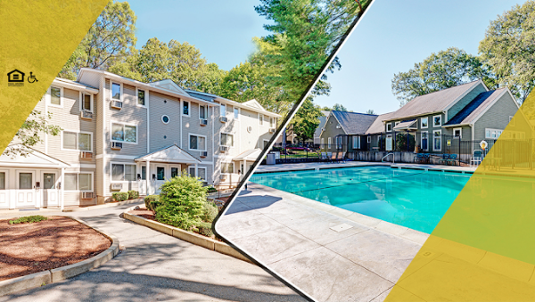 The Pines apartments in Brockton, MA