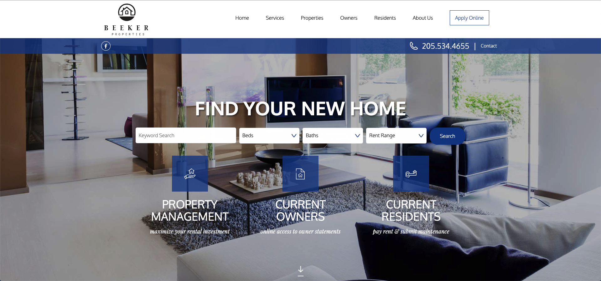 Beeker Properties apartments in Tuscaloosa, AL