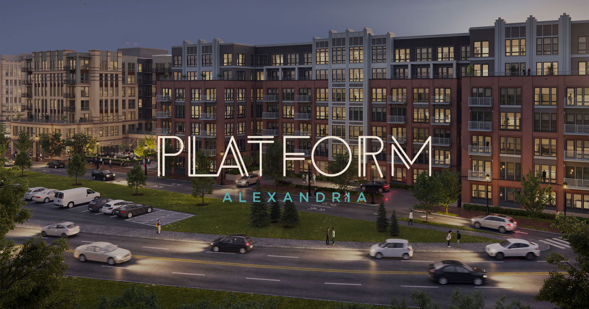 Platform apartments in Alexandria, VA