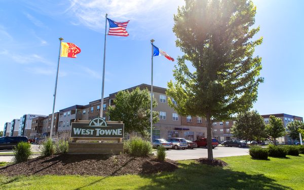 West Towne apartments in Ames, IA