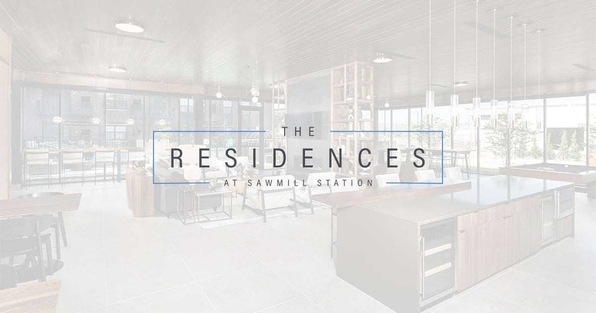 The Residences at Sawmill Station apartments in Morton Grove, IL