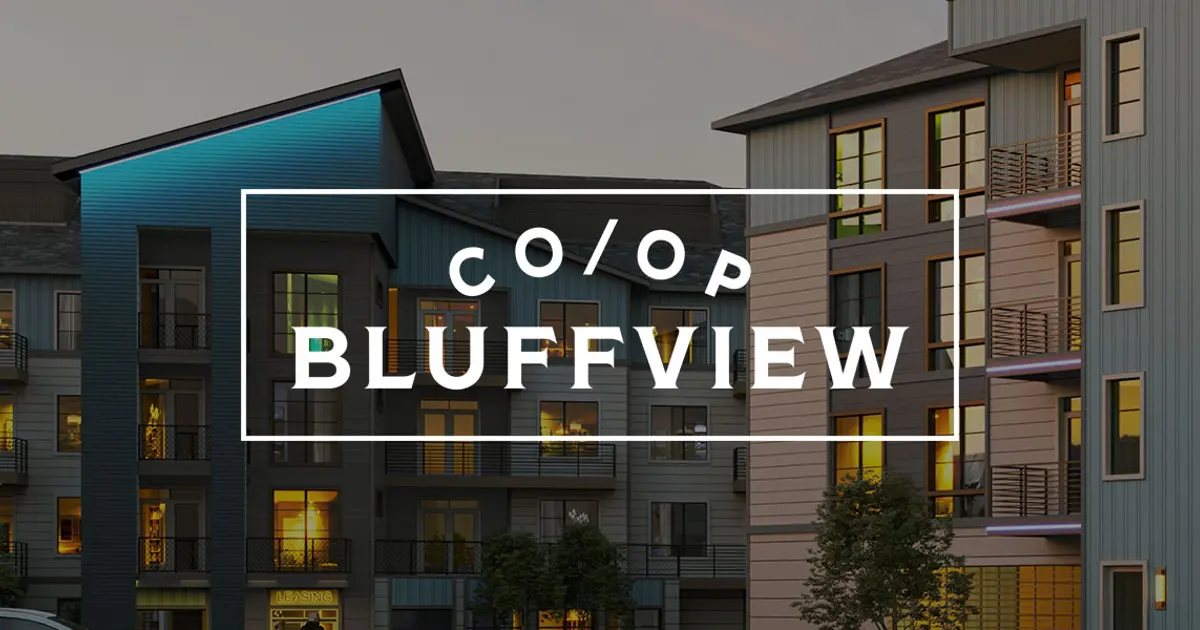 Co/Op Bluffview apartments in Dallas, TX