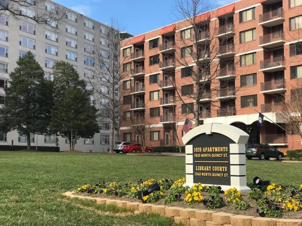 Library Courts apartments in Arlington, VA