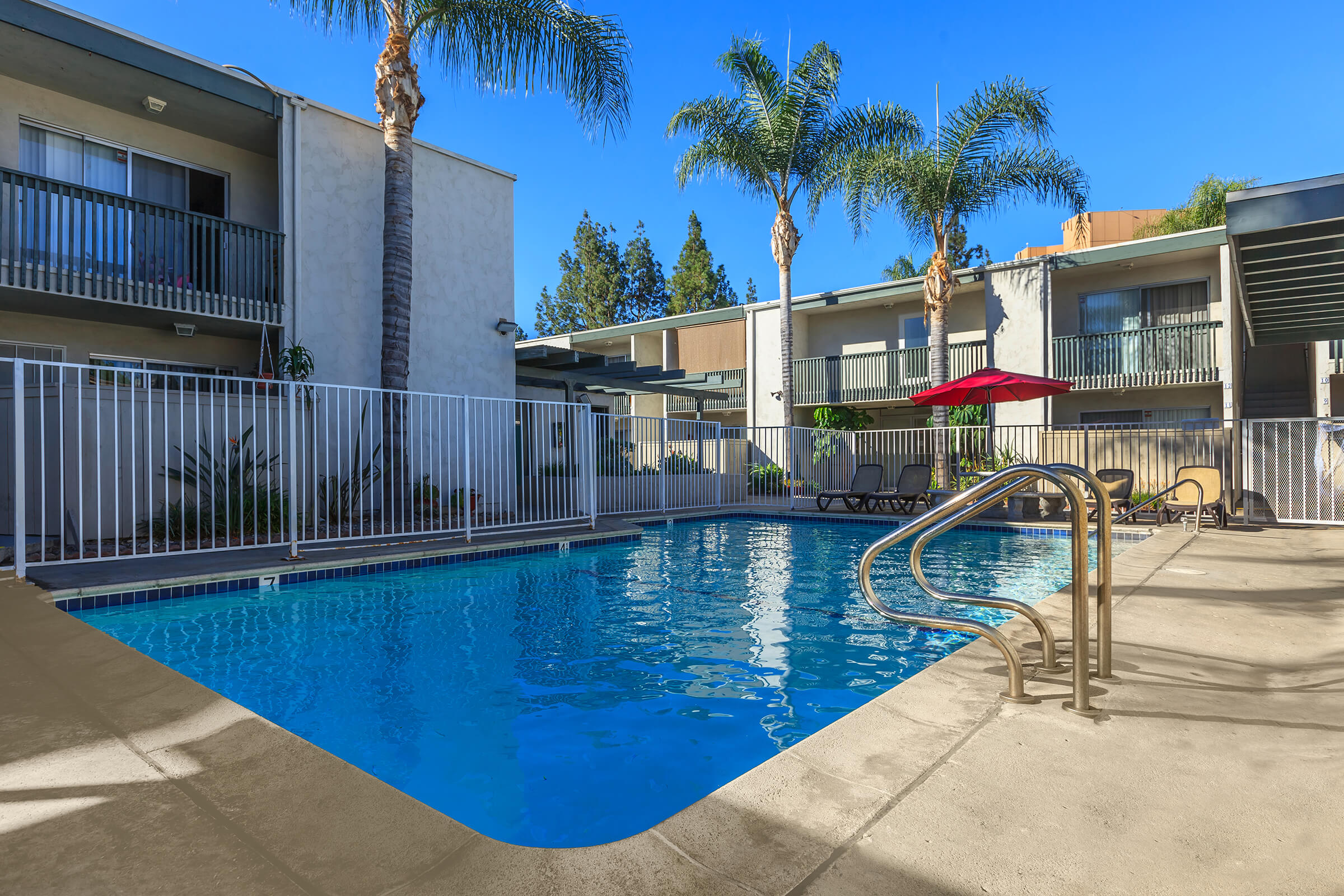The Ballantyne Manor apartments in El Cajon, CA