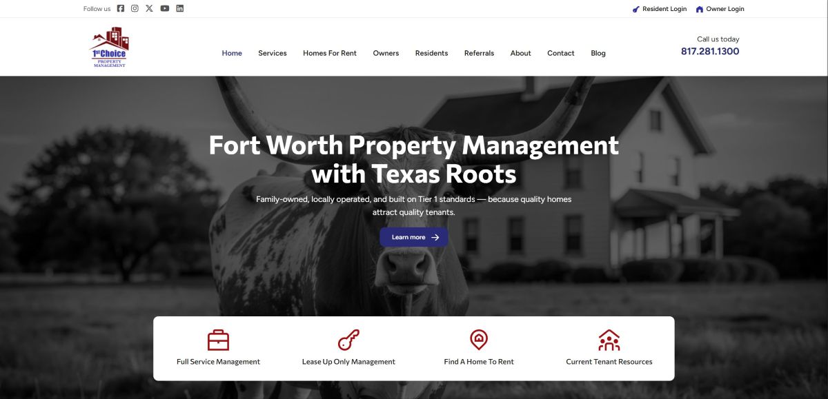 1st Choice Property Management apartments in Fort Worth, TX