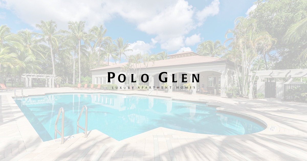 Polo Glen apartments in Sunrise, FL