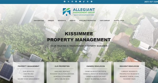 Allegiant Management Group apartments in Kissimmee, FL