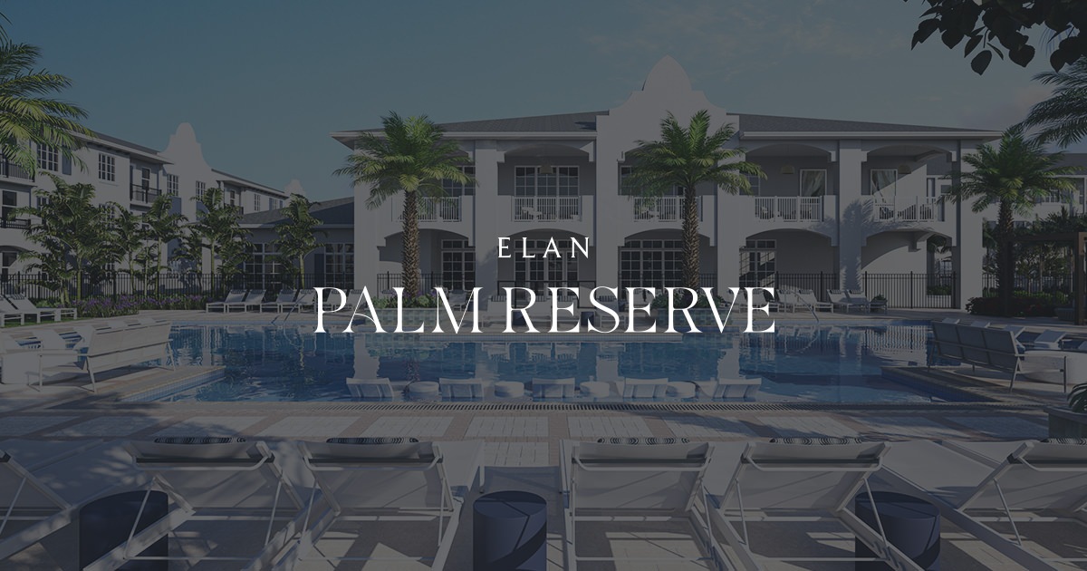Elan Palm Reserve apartments in Boynton Beach, FL