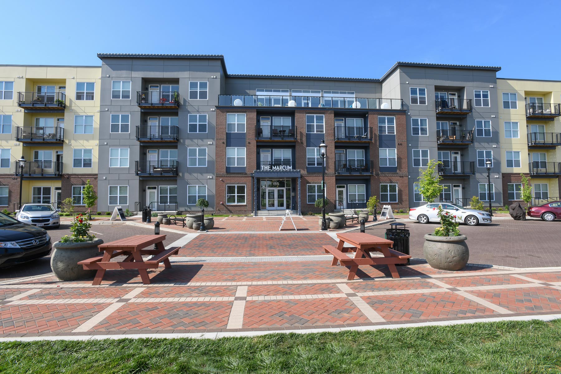 The Marcum apartments in Hamilton, OH