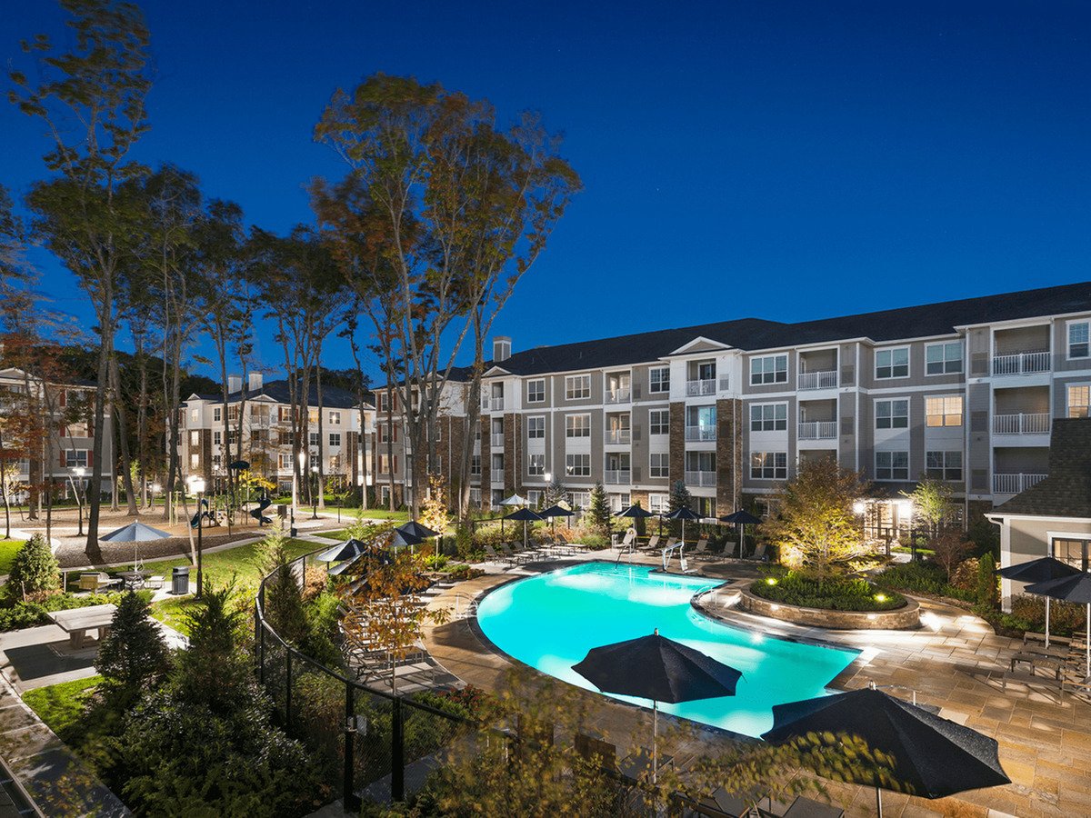 The Point at Merrimack River apartments in Andover, MA