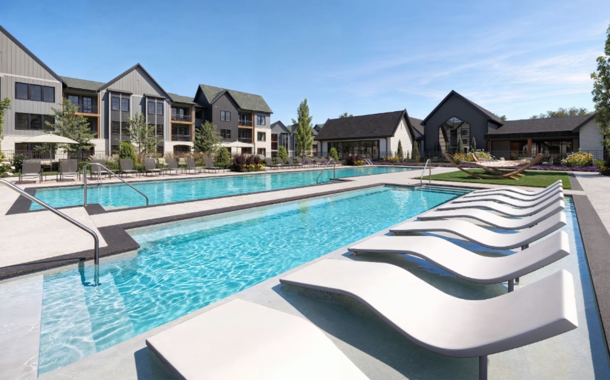 Farmhouse at Lantern Commons apartments in Westfield, IN